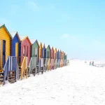 assorted-color beach houses